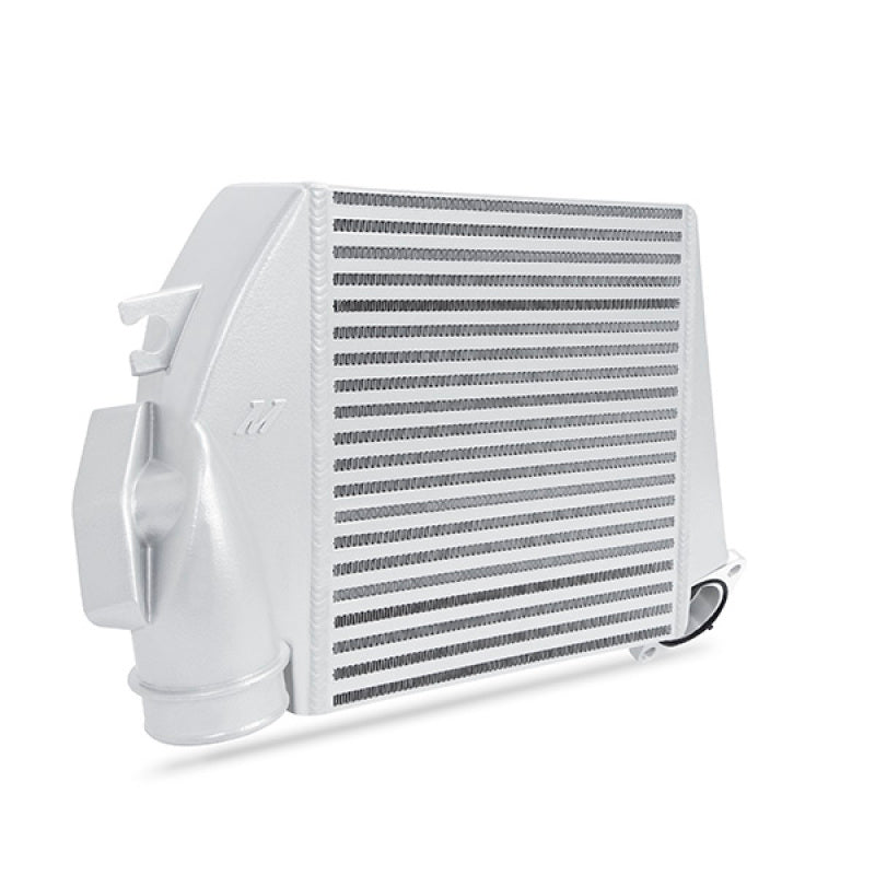 Mishimoto 08-14 Subaru WRX Top-Mount Intercooler Kit - Powder Coated Silver & Blue Hoses-SR1 Performance