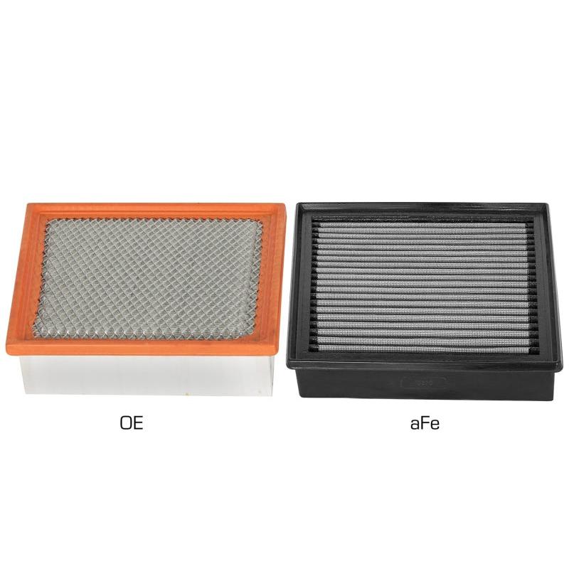 aFe MagnumFLOW Pro DRY S OE Replacement Filter 2017 GM Diesel Trucks V8 6.6L L5P-SR1 Performance