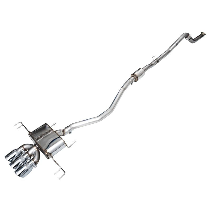 AWE Tuning 2023 Honda Civic Type R FL5 Touring Edition Exhaust w/ Triple Chrome Silver Tips-SR1 Performance