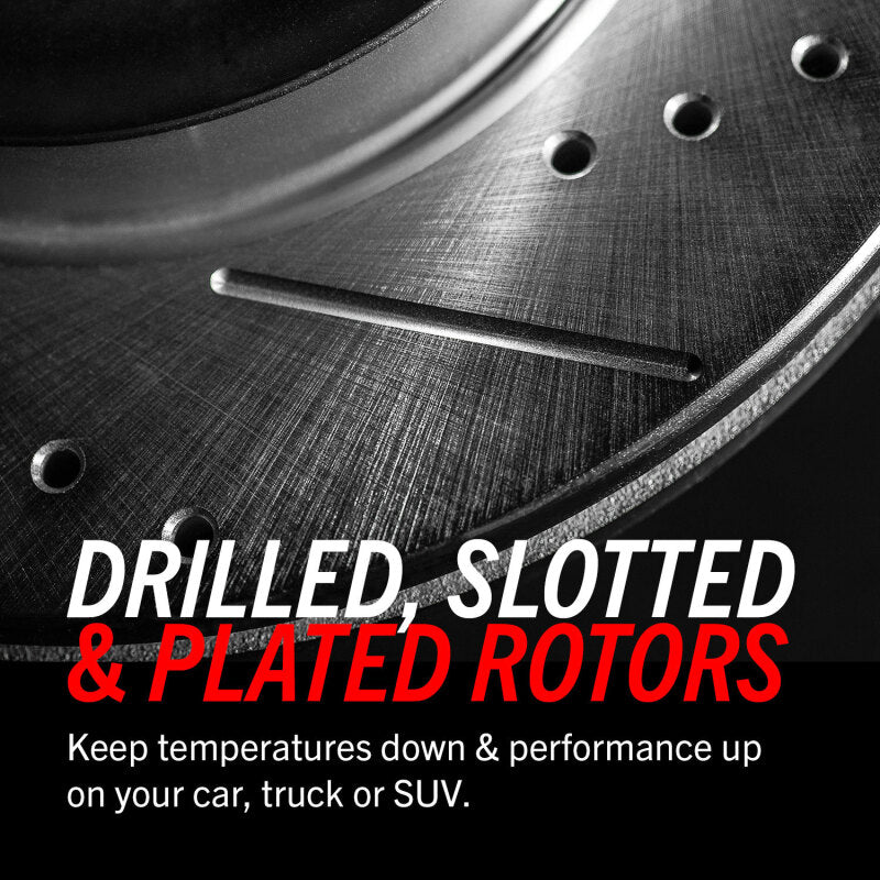 Power Stop 20-21 Chevrolet Corvette Rear Evolution Drilled & Slotted Rotor - Pair-SR1 Performance