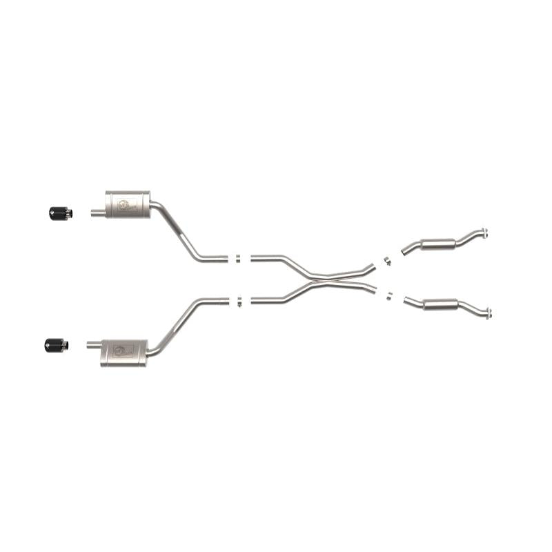aFe 11-21 Dodge Durango V6-3.6L / V8-5.7L MACH Force-Xp 304 SS Cat-Back Exhaust System w/ Black Tip-SR1 Performance
