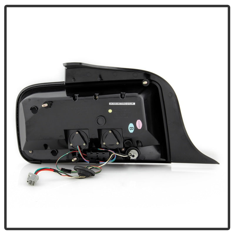 Spyder 05-09 Ford Mustang (White Light Bar) LED Tail Lights - Smoke ALT-YD-FM05V3-LED-SM-SR1 Performance