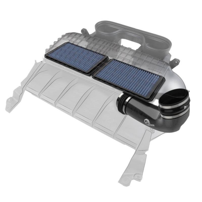 aFe Super Stock Carbon Fiber Pro 5R Induction System 2021 RAM 1500 TRX V8-6.2L SC-SR1 Performance