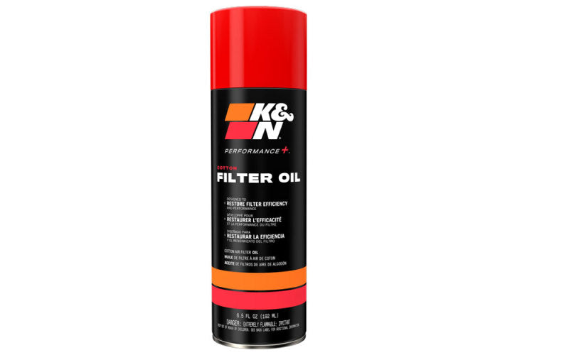 K&N 6.5 OZ Aerosol Spray Air Filter Oil-SR1 Performance