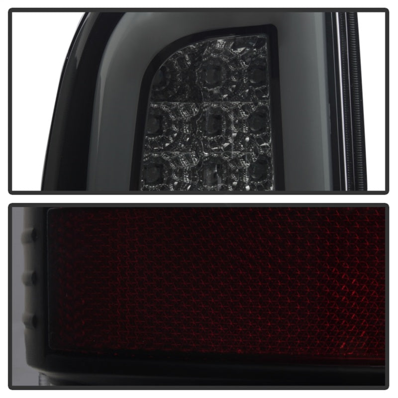 Spyder 97-03 Ford F150 Stylsd. F250 V3 Lght Bar LED Tail Lights - Blk Smk ALT-YD-FF15097V3-LBLED-BSM-SR1 Performance