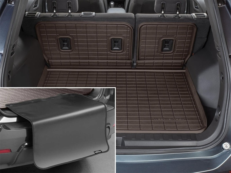 WeatherTech SeatBack Cargo Liner HP with Bumper Protector for 2018-2019 Chevrolet Equinox & GMC Terrain - Cocoa