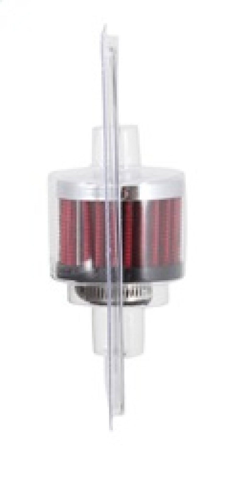 K&N 0.625 inch ID 2 inch OD 1.5 inch H Clamp On Crankcase Vent Filter-SR1 Performance