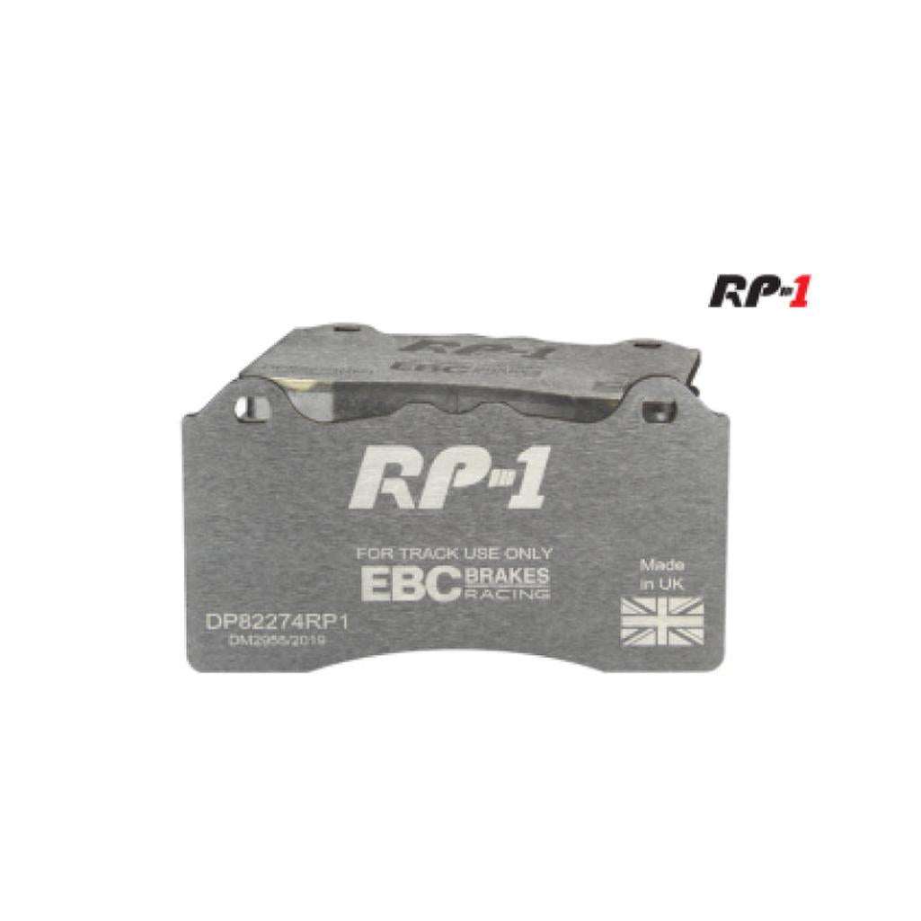 EBC Racing RP-1 Front Brake Pads for 2021+ BMW M3/M4 and 2023+ BMW M2 - High-Performance Carbon Kevlar Blend