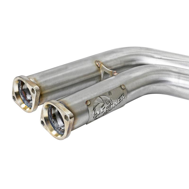 aFe Twisted Steel HDR X-Pipe SS-304 01-06 BMW M3 3.2L S54-SR1 Performance