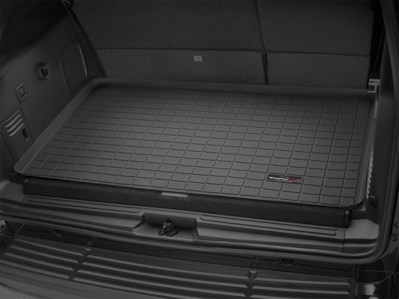 WeatherTech 07+ Ford Expedition EL Cargo Liner - Black with Bumper Protector