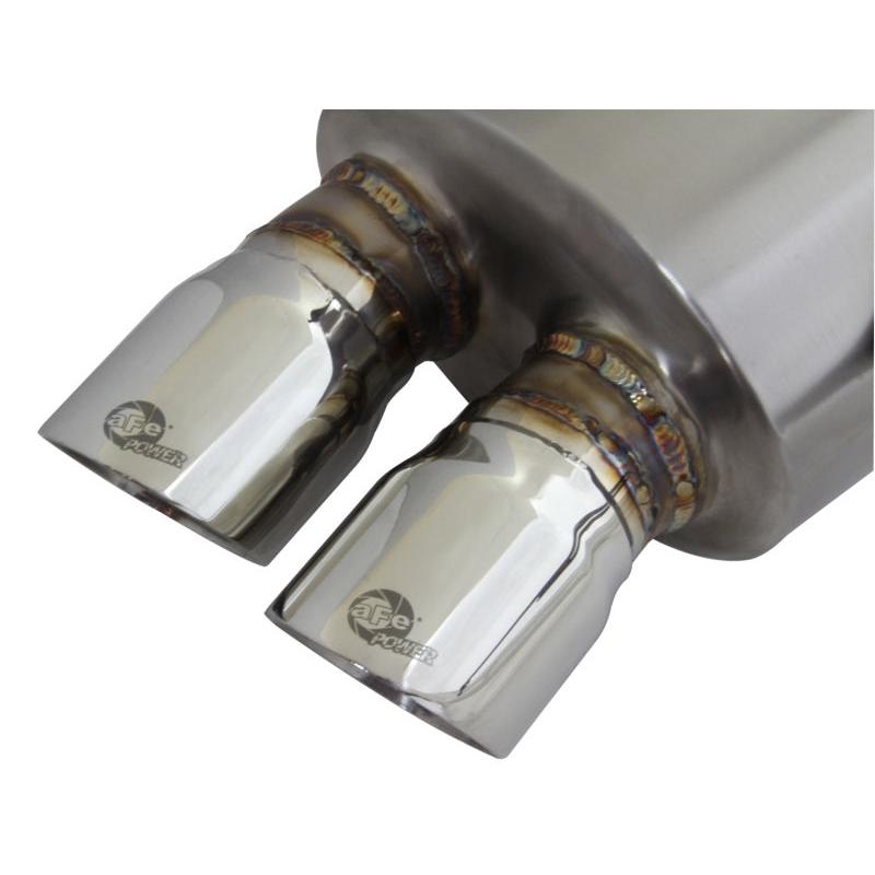 aFe MACH Force-Xp 17-21 Audi Q5 L4-2.0L (T) 3in to 2.5in Stainless Steel Cat-Back Exhaust System-SR1 Performance
