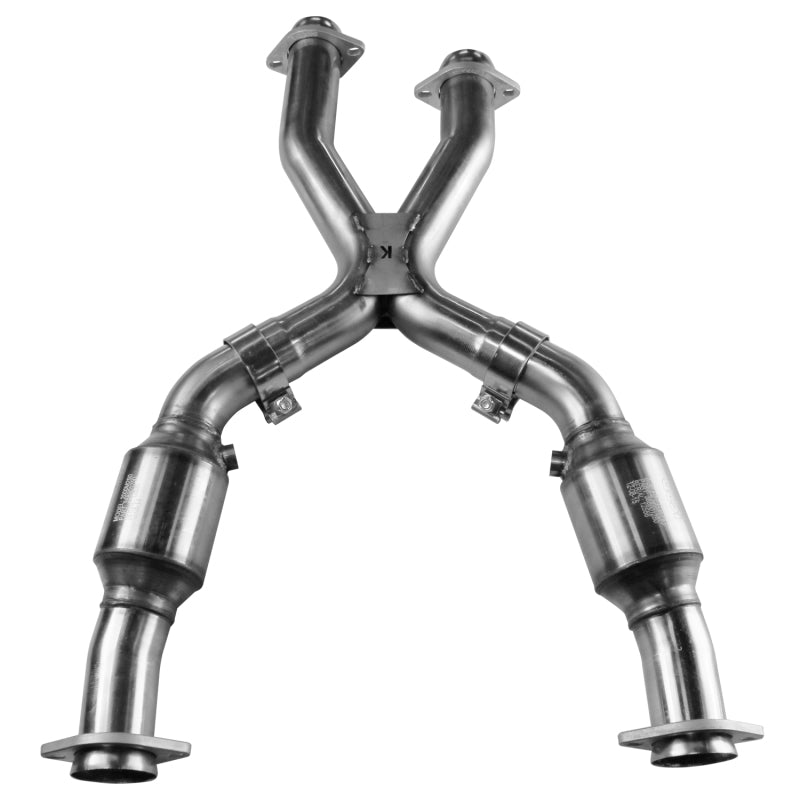 Kooks 99-04 Ford Mustang GT / Cobra 2 1/2in In x 2 1/2in OEM Out Cat SS X Pipe Kooks HDR Req-SR1 Performance