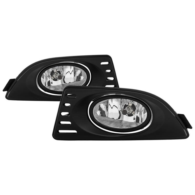 Spyder Acura RSX 05-07 OEM Fog Lights w/Switch- Clear FL-AR06-C-SR1 Performance