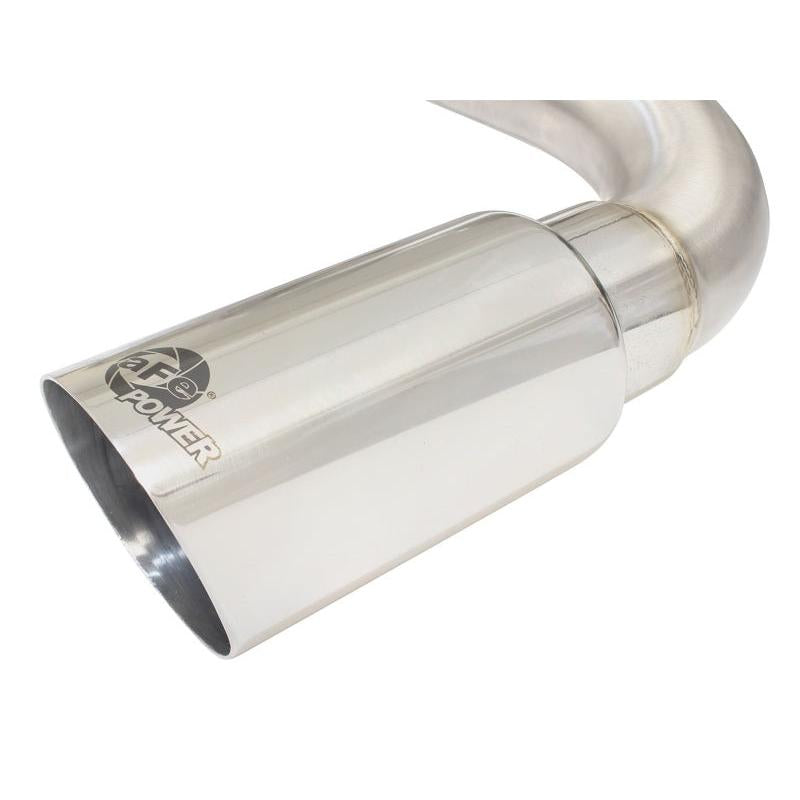 aFe MACHForce XP SS-304 Polish Tip 2.5in Dia Cat Back Exhaust 12-14 BMW 335i (F30) 3.0L (t)-SR1 Performance