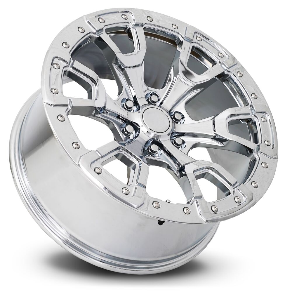 FR 99 – FORD BRONCO RAPTOR REPLICA WHEELS-Chrome 20x9 6x5.5 + 20 HB 93.1