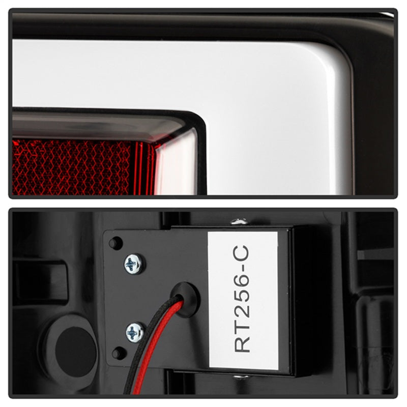 Spyder 21-23 Ford F150 (Halogen w/ Blind Spot) Full LED Tail Lights - Black (ALT-YD-FF15021HALBS-BK)-SR1 Performance