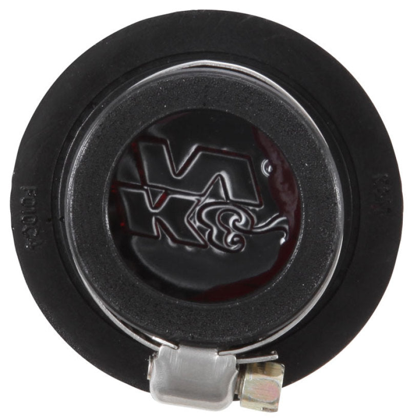 K&N 1in Flange ID x 2in OD x 1.5 inch H Rubber Base Crankcase Vent Filter-SR1 Performance