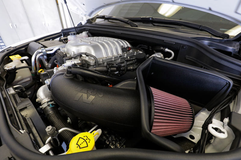 K&N 18-19 Jeep Grand Cherokee Trackhawk V8-6.2L F/I Aircharger Performance Intake-SR1 Performance