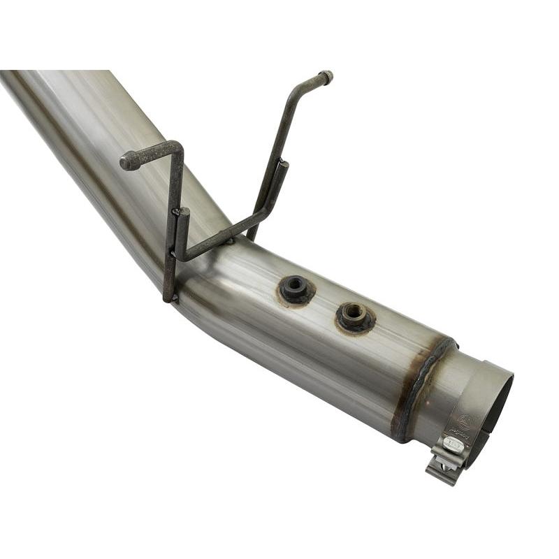 aFe LARGE BORE HD 5in 409-SS DPF-Back Exhaust w/Polished Tip 2017 GM Duramax V8-6.6L (td) L5P-SR1 Performance