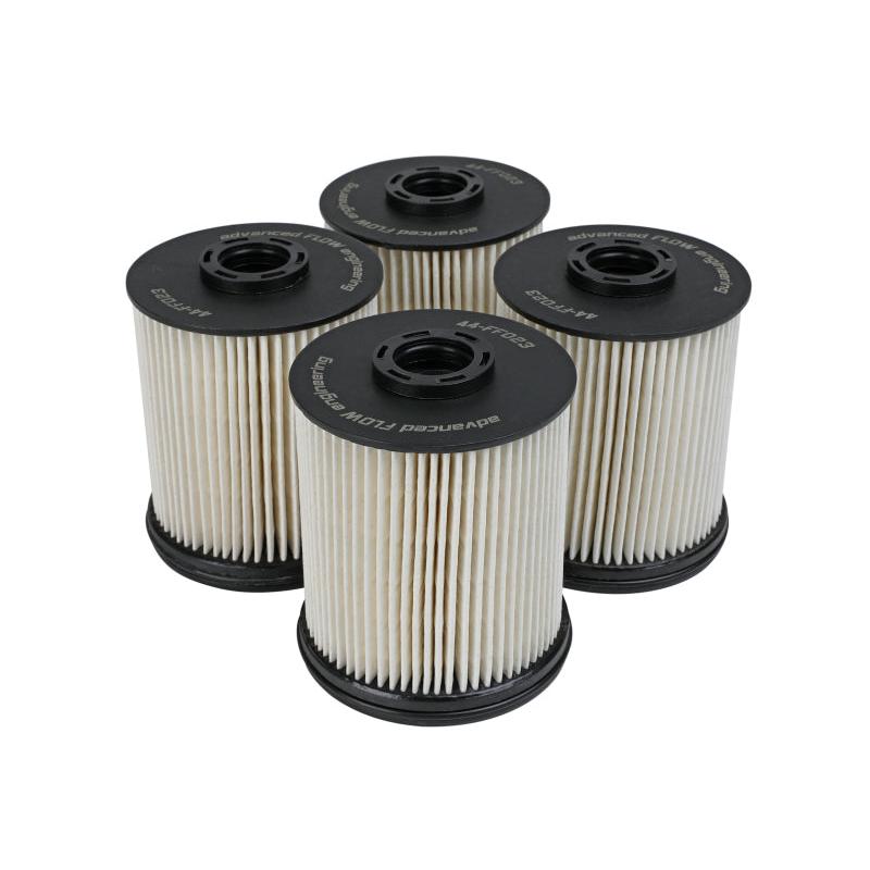 aFe ProGuard D2 Fuel Filter; GM Diesel Trucks 17-21; V8 6.6L L5P - 4 Pack-SR1 Performance