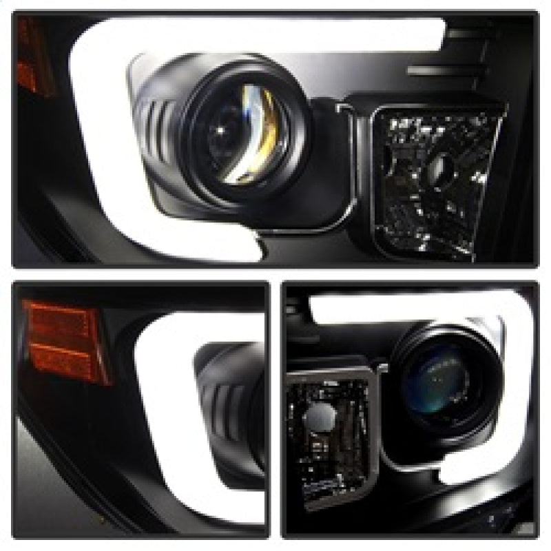 Spyder Toyota Tundra 2014-2016 Projector Headlights Light Bar DRL Black PRO-YD-TTU14-DRL-BK-SR1 Performance