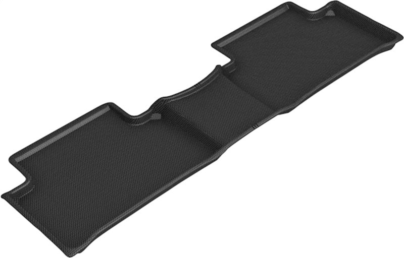 3D MAXpider 2021 Kia Sorento Kagu 2nd Row Floormats - Black-SR1 Performance