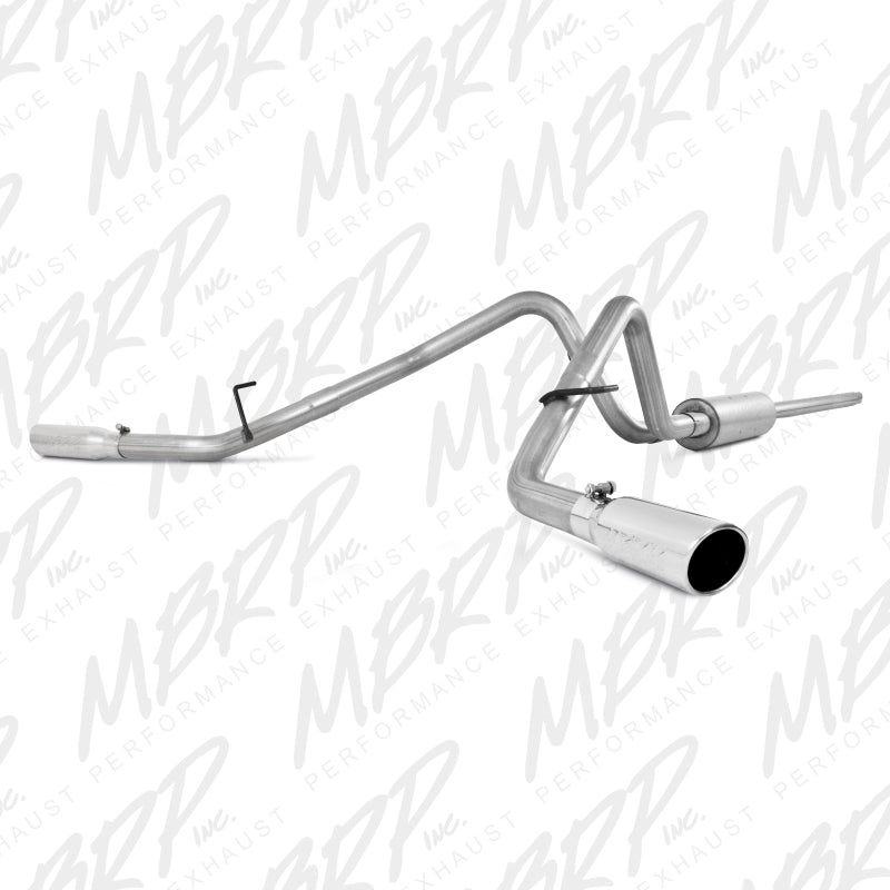 MBRP 2004-2008 Ford F150 4.6/5.4L EC/CC-SB Cat Back Dual Split Side-SR1 Performance