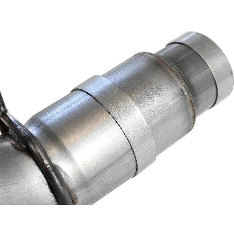 aFe Atlas Exhaust 5in DPF-Back Al Steel 11-13 GM Diesel Trucks V8-6.6L (td) LML-SR1 Performance