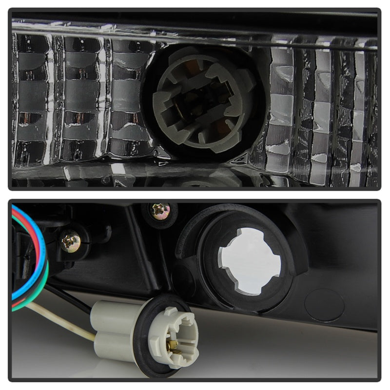 Spyder 05-09 Ford Mustang (White Light Bar) LED Tail Lights - Smoke ALT-YD-FM05V3-LED-SM-SR1 Performance