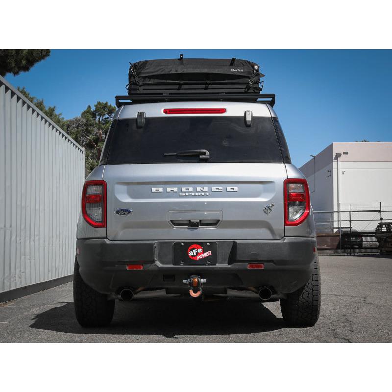 aFe Ford Bronco Sport 21-22 L3-1.5L (t)/L4-2.0L (t) Vulcan Cat-Back Exhaust System-Polished Tips-SR1 Performance