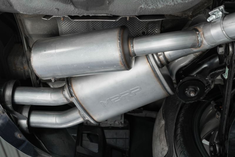 MBRP 2018+ Kia Stinger 3.3L RWD/AWD 2.5in Cat Back Dual Rear Exit w/o Tips-SR1 Performance