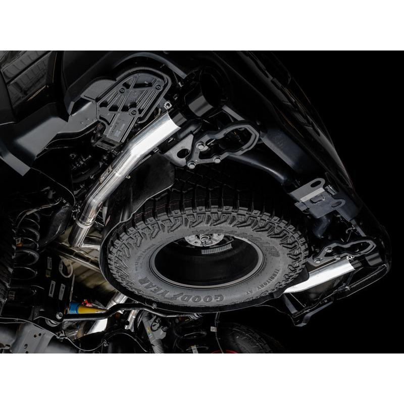 AWE Tuning 2021 RAM 1500 TRX 0FG Cat-Back Exhaust - Diamond Black Tips-SR1 Performance