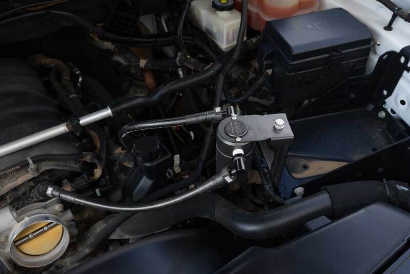 K&N 20-23 GM 2500/3500 6.6L Oil Separator Catch Can-SR1 Performance
