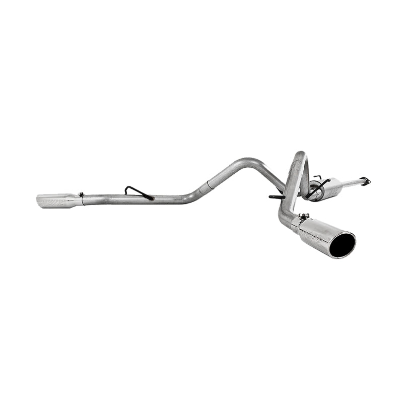MBRP 05-13 Toyota Tacoma 4.0L EC/CC AL Dual Split Side Cat Back Exhaust-SR1 Performance