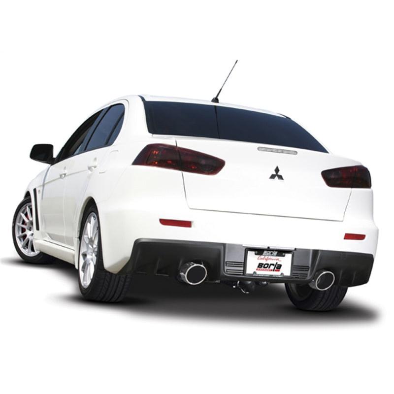 Borla 09-15 Mitsubishi Lancer Ralliart 2.0L 4cyl MT 6spd AWD Catback Exhaust-SR1 Performance