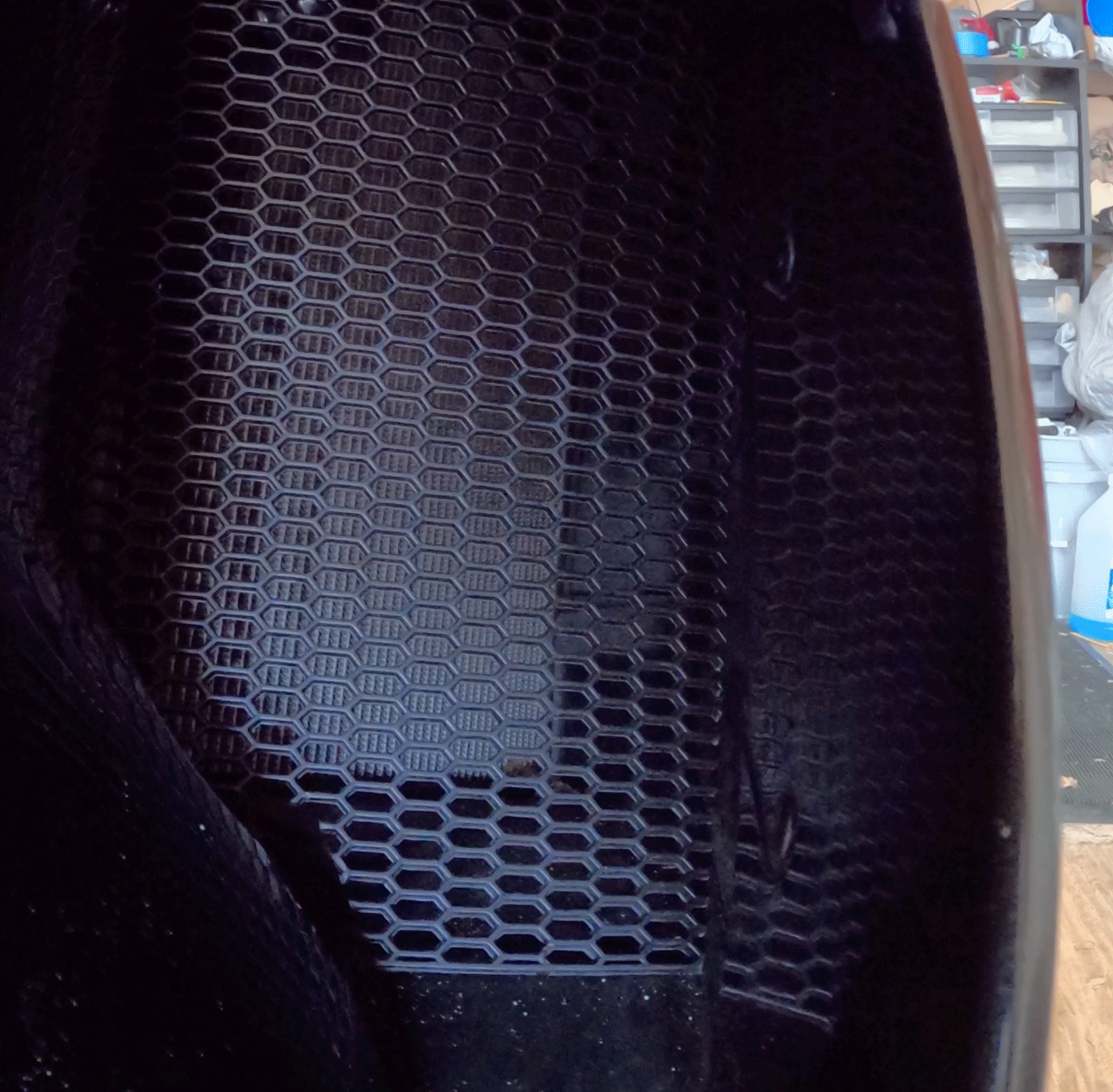 C8 Z06 and E-Ray Corvette 2023+ ABS BLACK SIDE INTAKE Mesh Grille