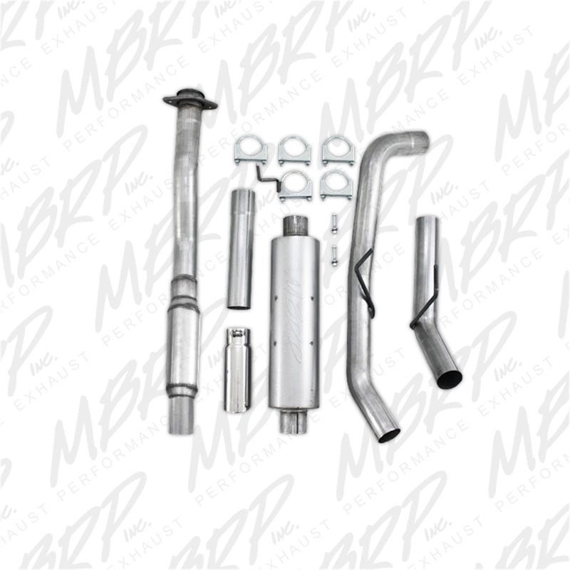MBRP 11-12 Ford F150 3in Cat Back Single Side Exit Alum Exhaust System-SR1 Performance