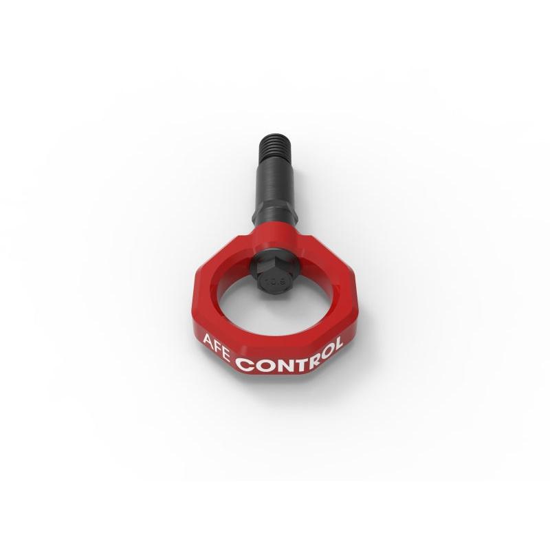 aFe Control Rear Tow Hook Red 20-21 Toyota GR Supra (A90)-SR1 Performance