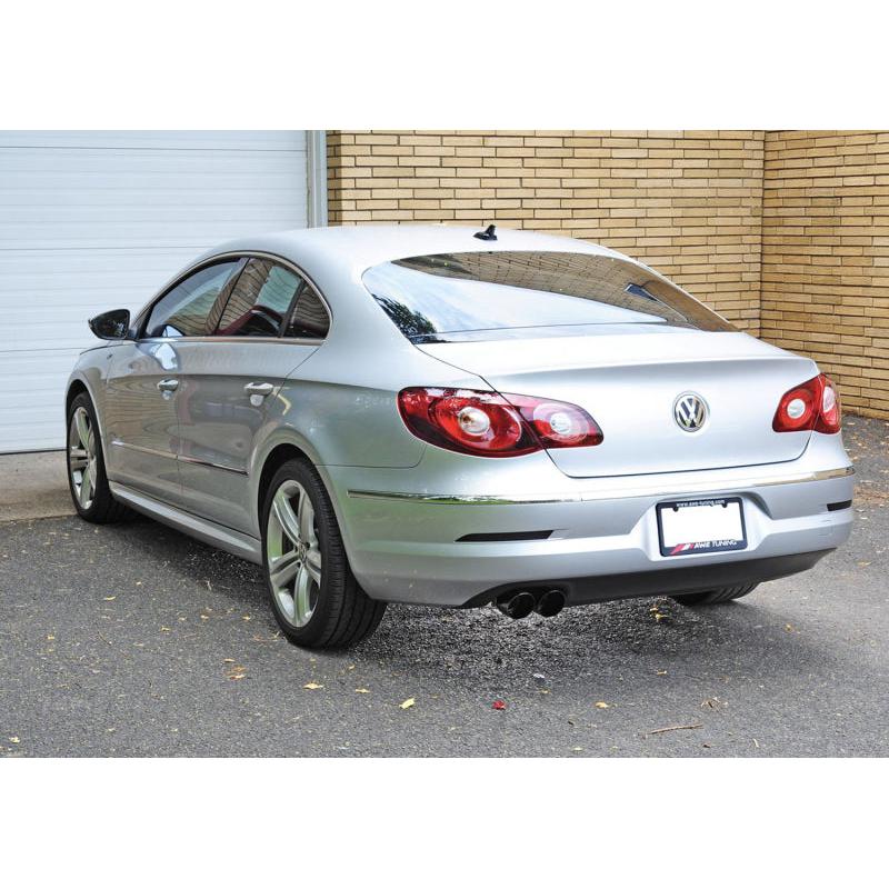 AWE Tuning VW CC 2.0T Touring Edition Performance Exhaust - Diamond Black Tips-SR1 Performance