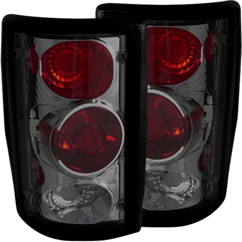 ANZO 2000-2005 Ford Excursion Taillights Smoke-SR1 Performance