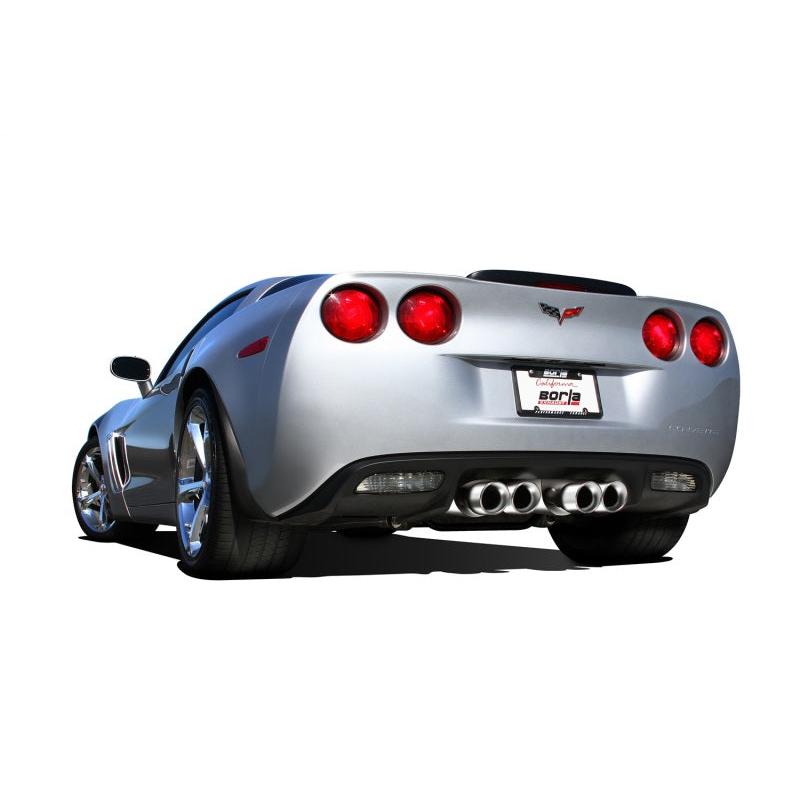 Borla 09-12 Chevy Corvette C6 Coupe/Convertible 6.2L 8cyl Aggressive ATAK Exhaust-SR1 Performance