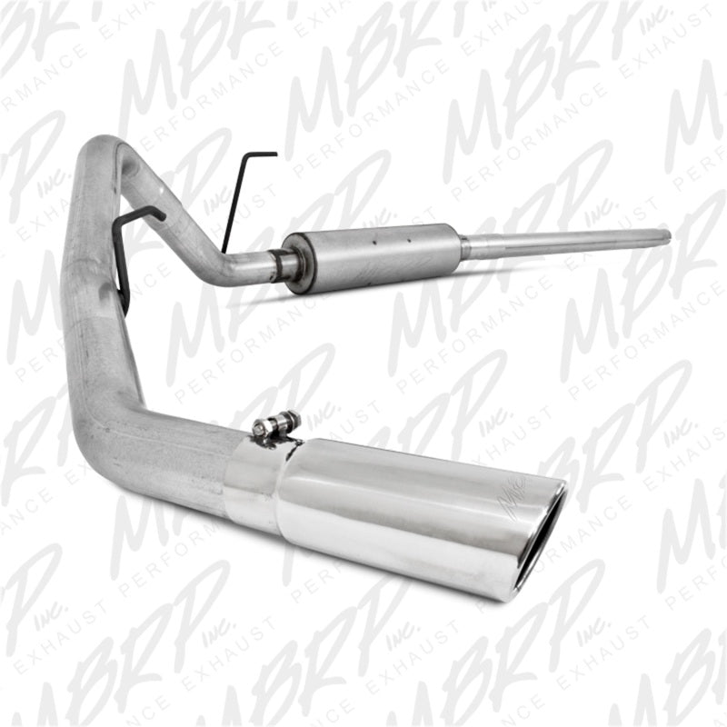 MBRP 2004-2008 Ford F150 EC/CC-SB Cat Back Single Side-SR1 Performance
