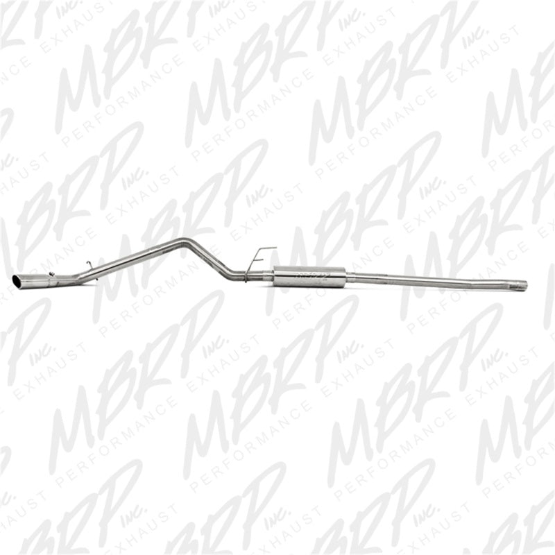 MBRP 06-08 Ram Hemi 1500 Mega Cab 5.7L / 03-13 Ram Hemi 2500/3500 5.7L T409 3in Cat Back Single Side-SR1 Performance