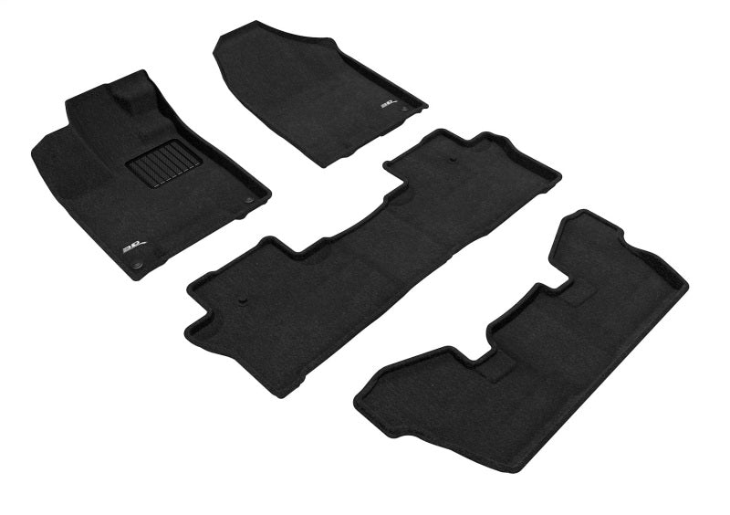 3D Maxpider 16-22 Honda Pilot 7-Passenger Elegant Black R1 R2 R3-SR1 Performance