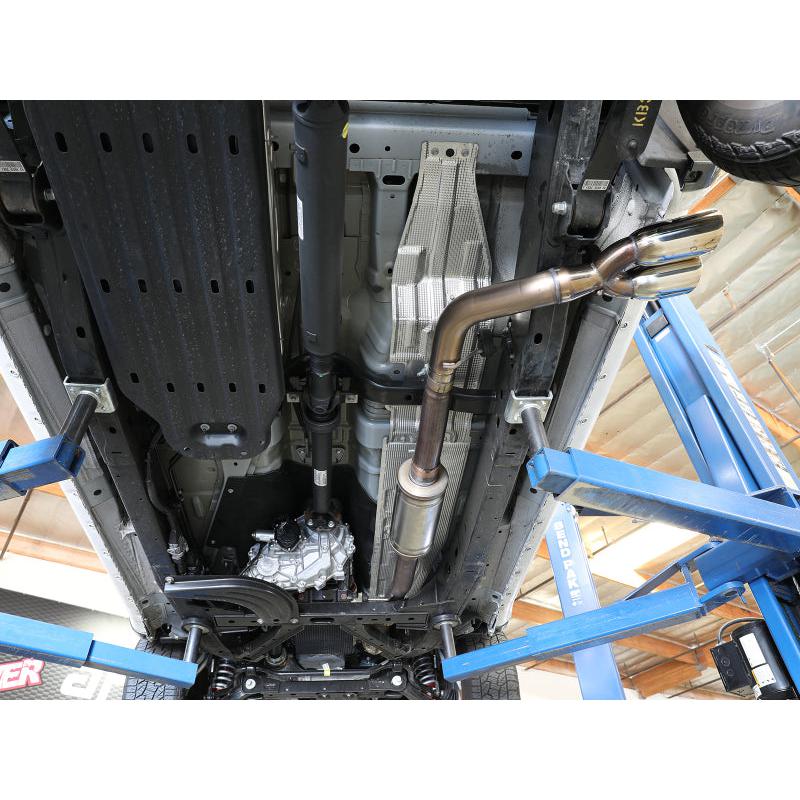 aFe Rebel Series 3in 304 SS Cat-Back Exhaust Side Exit w/ Polished Tips 19 Ford Ranger L4-2.3L (t)-SR1 Performance