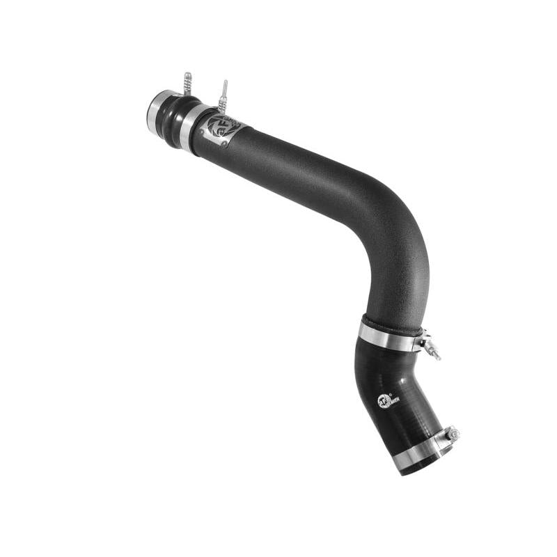 aFe BladeRunner 3in Black Intercooler Tube Hot Side w/ Couplings & Clamps 13-14 Dodge RAM 6.7L (td)-SR1 Performance