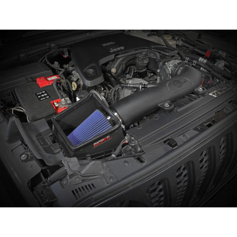 aFe Rapid Induction Pro 5R Cold Air Intake System 18-21 Jeep Wrangler(JL)/Gladiator(JT) 3.6L-SR1 Performance