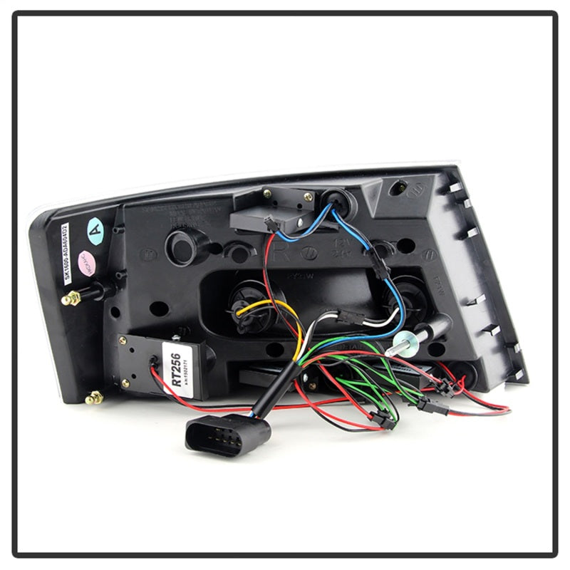 Spyder Audi A6 05-08 4Dr Sedan Only Version 2 Light Bar LED Tail Lights Blk ALT-YD-AA605V2-LBLED-BK-SR1 Performance