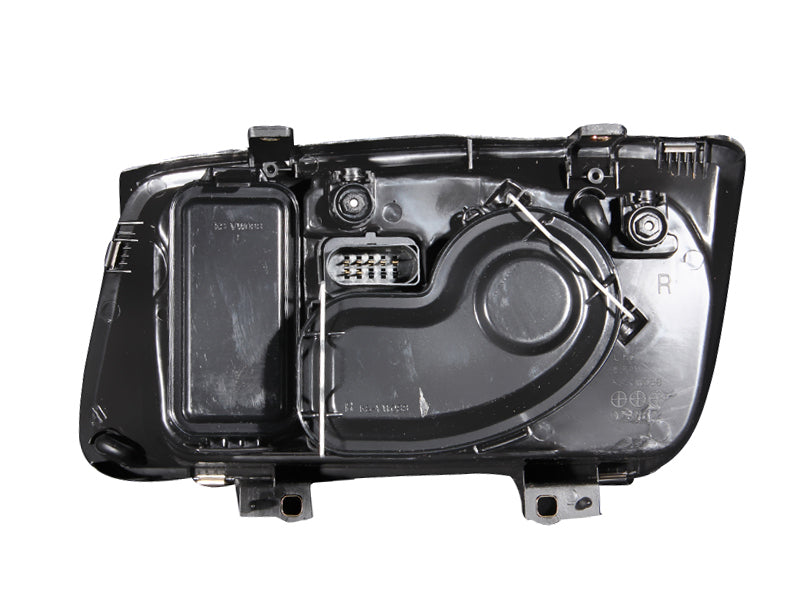 ANZO 1999-2005 Volkswagen Jetta Crystal Headlights Black w/o Bulbs-SR1 Performance