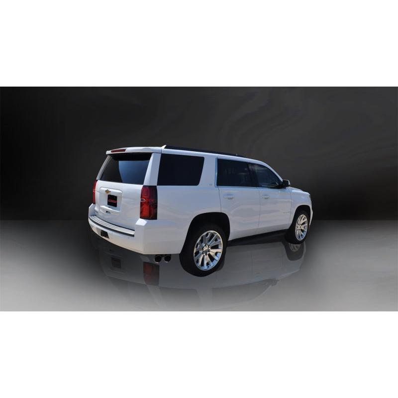Corsa 2015-2020 ack Exhaust Sport 3in Single Side Twin Polished 4in Tips 2015 Chevy Tahoe/GMCYukon-SR1 Performance